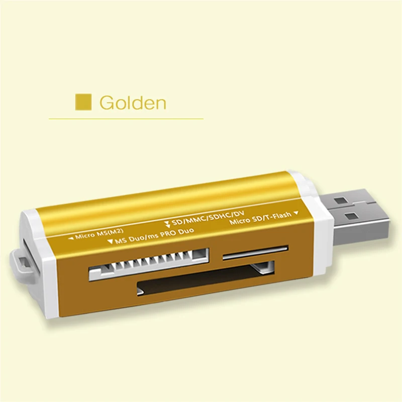 4 в 1 4 слота кардридер U диск PC телефоны кардридер памяти Micro SD/SDXC TF кардридер для ноутбука