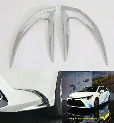 

Front Fog Light Cover Trim 2pcs For Toyota Corolla E210 12th Gen Sedan 2019-2020