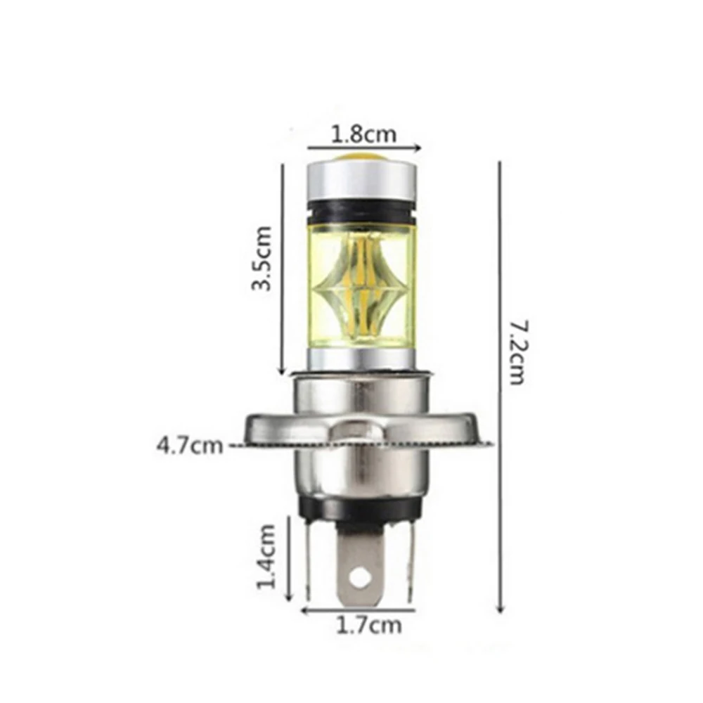 Противотуманный светильник 100 Вт H4 золотистый желтый 3000 К с функцией