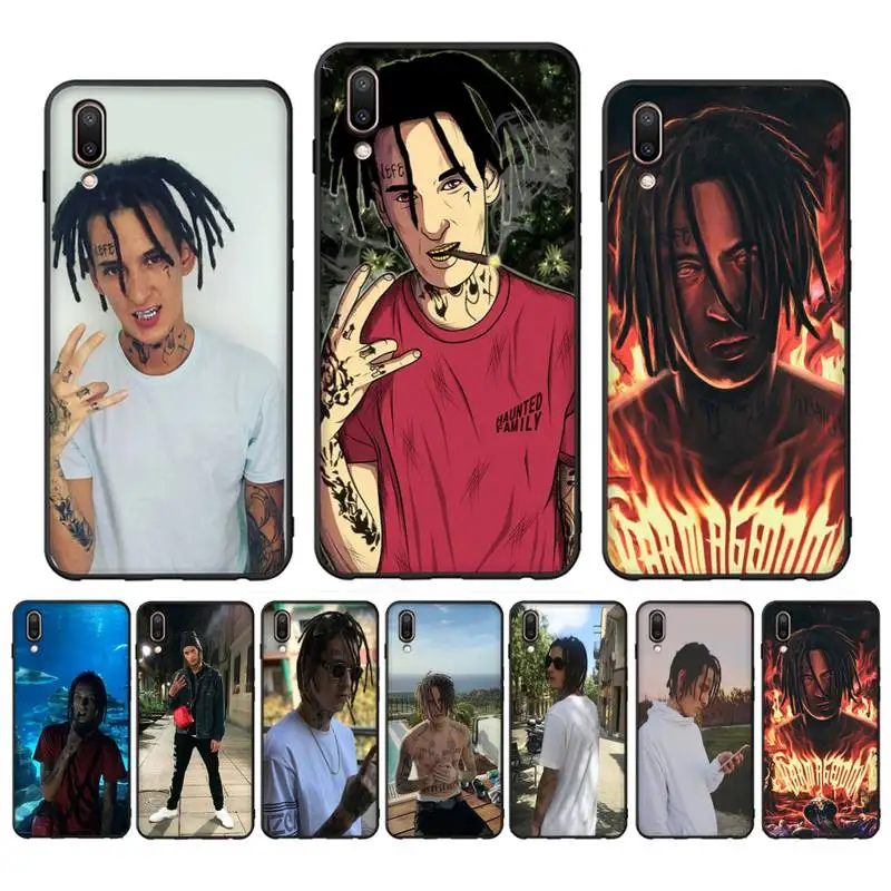 

Kizaru Rapper Russia Phone Case Case For Oppo Reno Realme C3 6Pro Cover For vivo Y91C Y17 Y19 Funda Capa