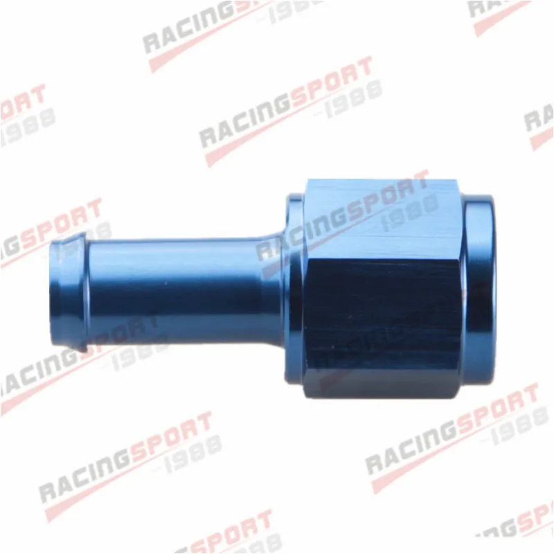 AN6 AN8 Female To 5/16 &quot3/8" 1/2 "прямой шланг Барб адаптер Алюминий | Автомобили и
