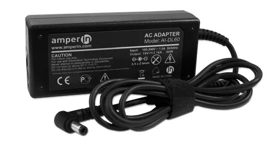 Блок питания Amperin AI-DL60 для Dell 19V 3.16A 5.5x2.5