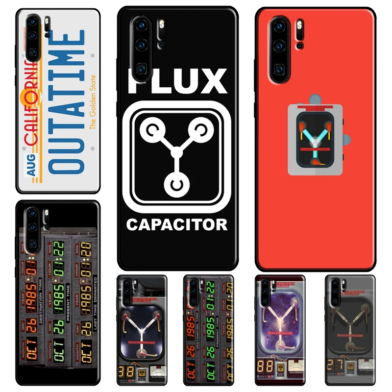 Силиконовый чехол конденсатор Назад в будущее для Huawei P30 Lite 20 40 Pro P Smart 2019 Honor 10i 9S 9X