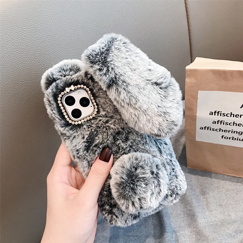 Забавный DIY подарок стильная мышь кролик элегантный стиль Оболочка Чехол для