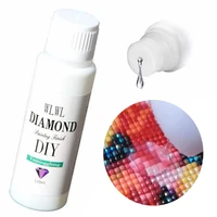 120ml diy diamond painting conserver permanent hold shine effect sealer for all 5d diamond painting brightener glue