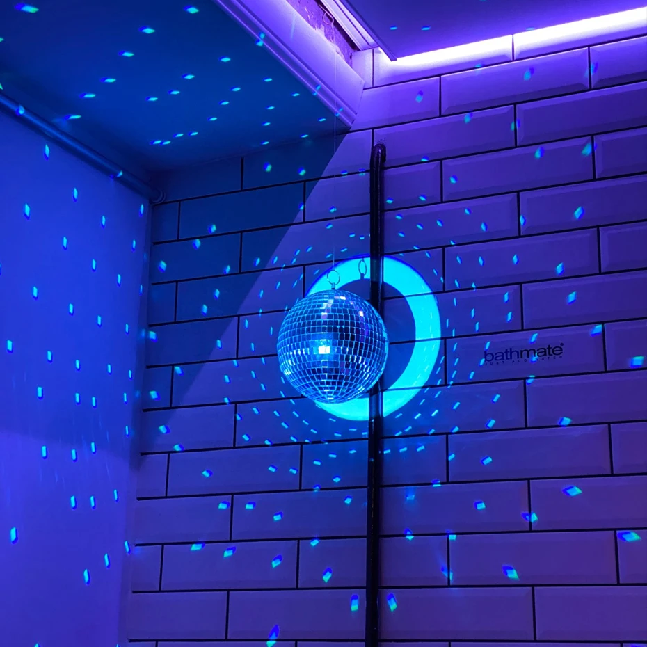 Зеркальный дискошар ALIEN декоративвечерние яркий светоотражающий диджейский