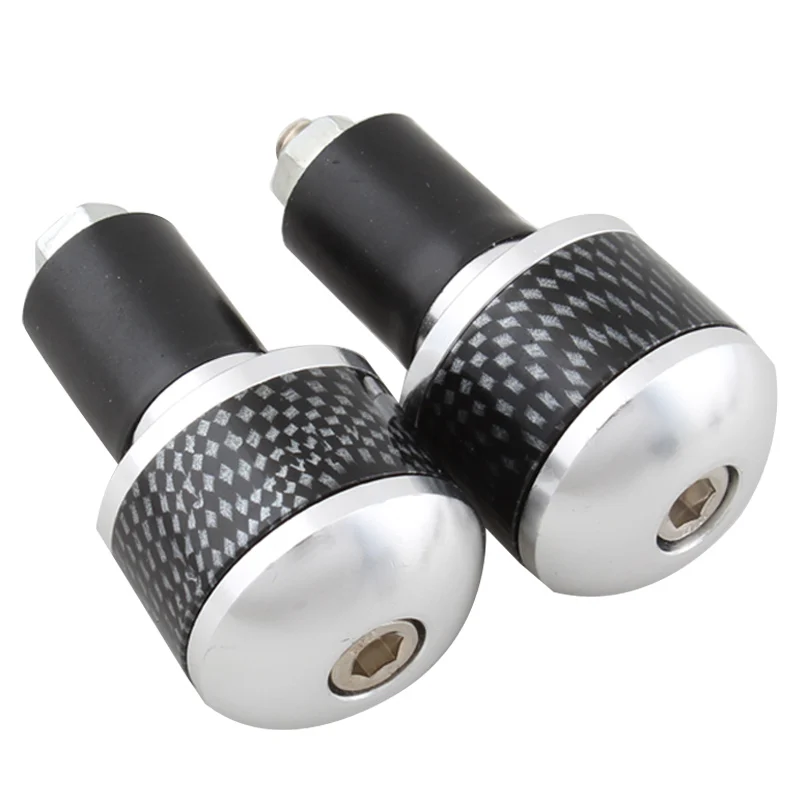 Мотоциклетная углеродная рукоятка 7/8 &quot торцевая вилка с рукояткой