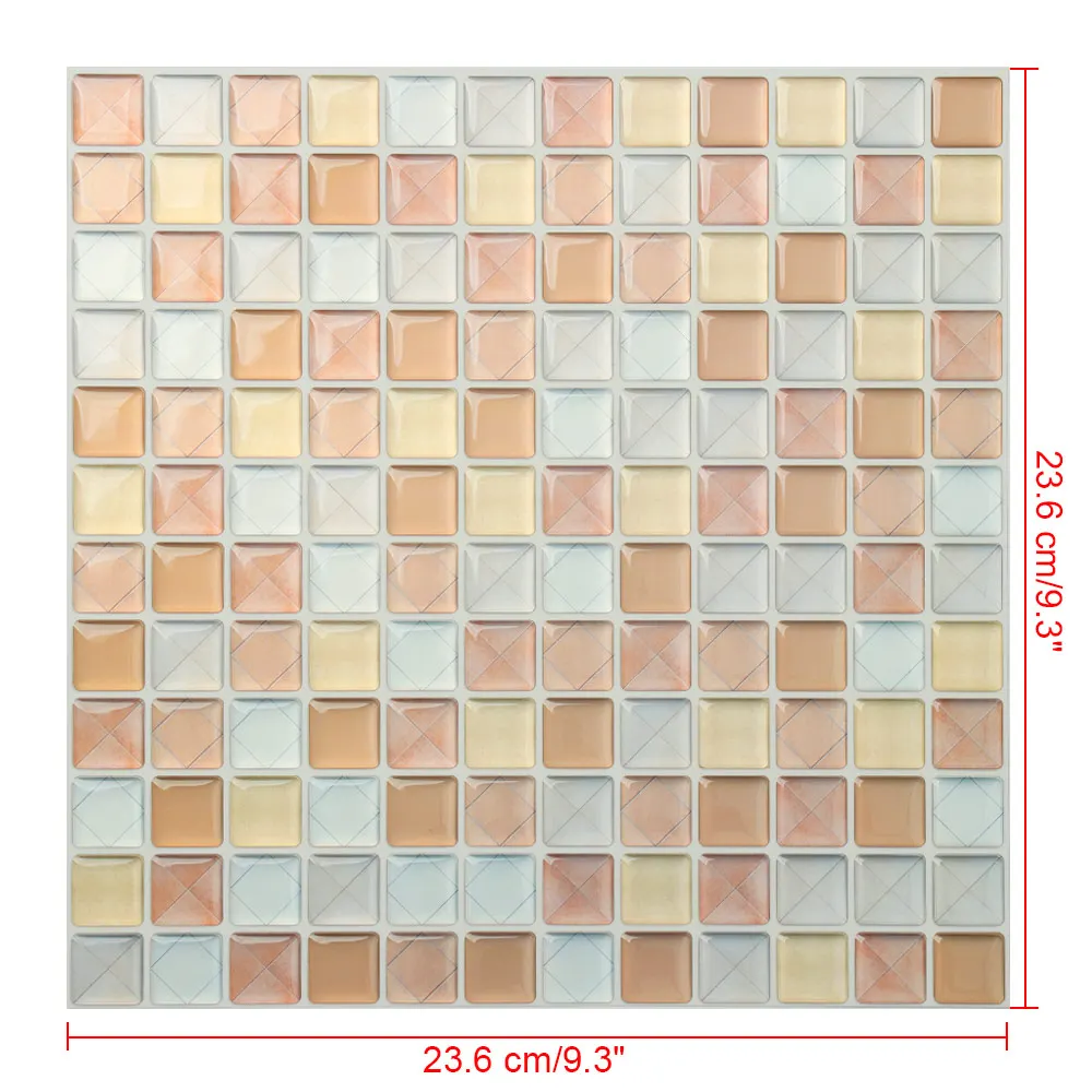 1 шт. самоклеящаяся виниловая настенная наклейка настенные плитки обои 3D