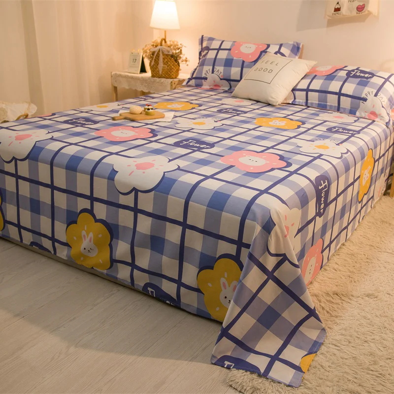 Комплект постельного белья с цветами 2021 хлопок двуспальный комплект белой