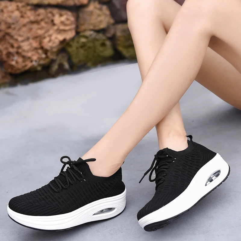 Горячая Tenis Feminino Для женщин теннисные туфли Теннисные Мокасины на платформе