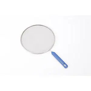 

1pcs Hot Sale 21cm/25cm/29cm/33cm Stainless Steel Splatter Screen Mesh Pot Lid Cover Silver Oil Frying Pan Lid Cooking Tools