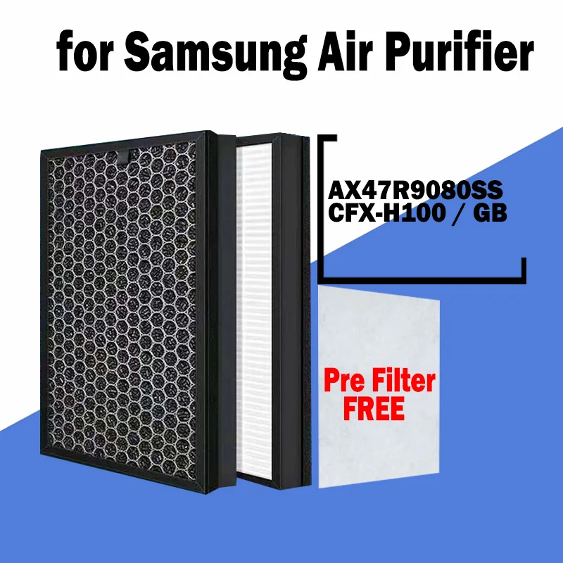 

HEPA Filter and Carbon Filter for Sumang Air Purifier model AX47R9080SS / CFX-H100 / GB