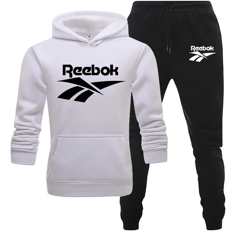 

Sportswear Two-Piece Hoodie + Pants Suit Spring, Autumn And Winter Suit Pullover Sweater Cotton Outdoor Jogging Track Suit