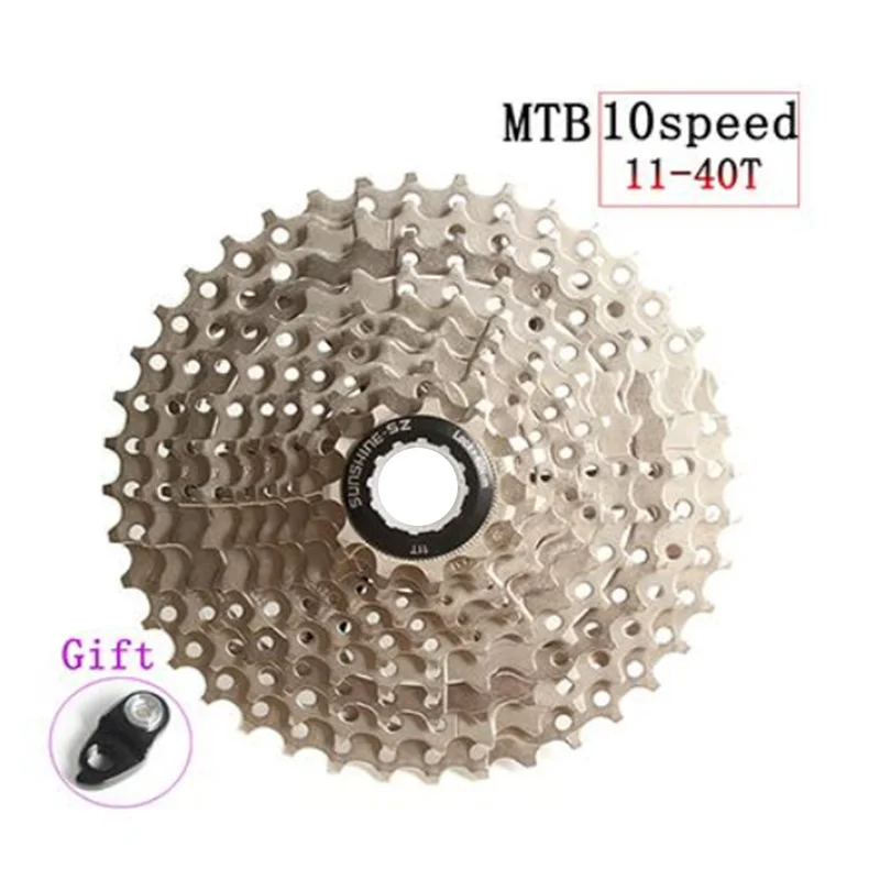 SUNSHINE SZ MTB 10 скорость 11 40 т cdg звездочки велосипед кассета velocidade 40т механизм