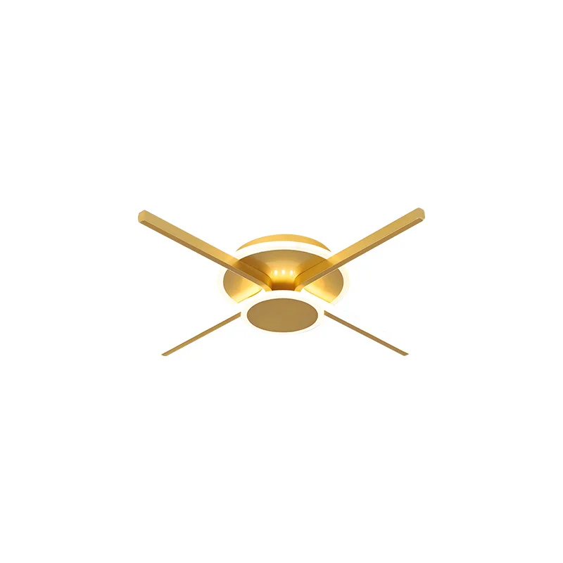 

Luxury Bedroom lamp Nordic simple modern led cross ceiling lamp room lamp warm and romantic wedding room lamp lighting