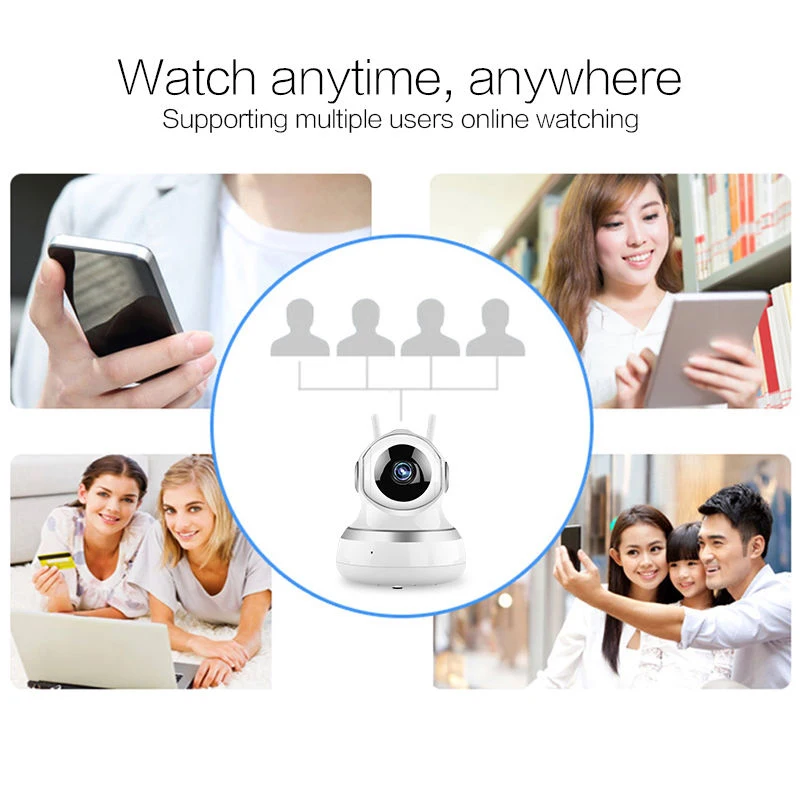 3,6 мм объектив HD 1080P камера беспроводная умная Wi-Fi аудио домашняя камера сетевой безопасности беспроводная карта 24 часа видеокамера