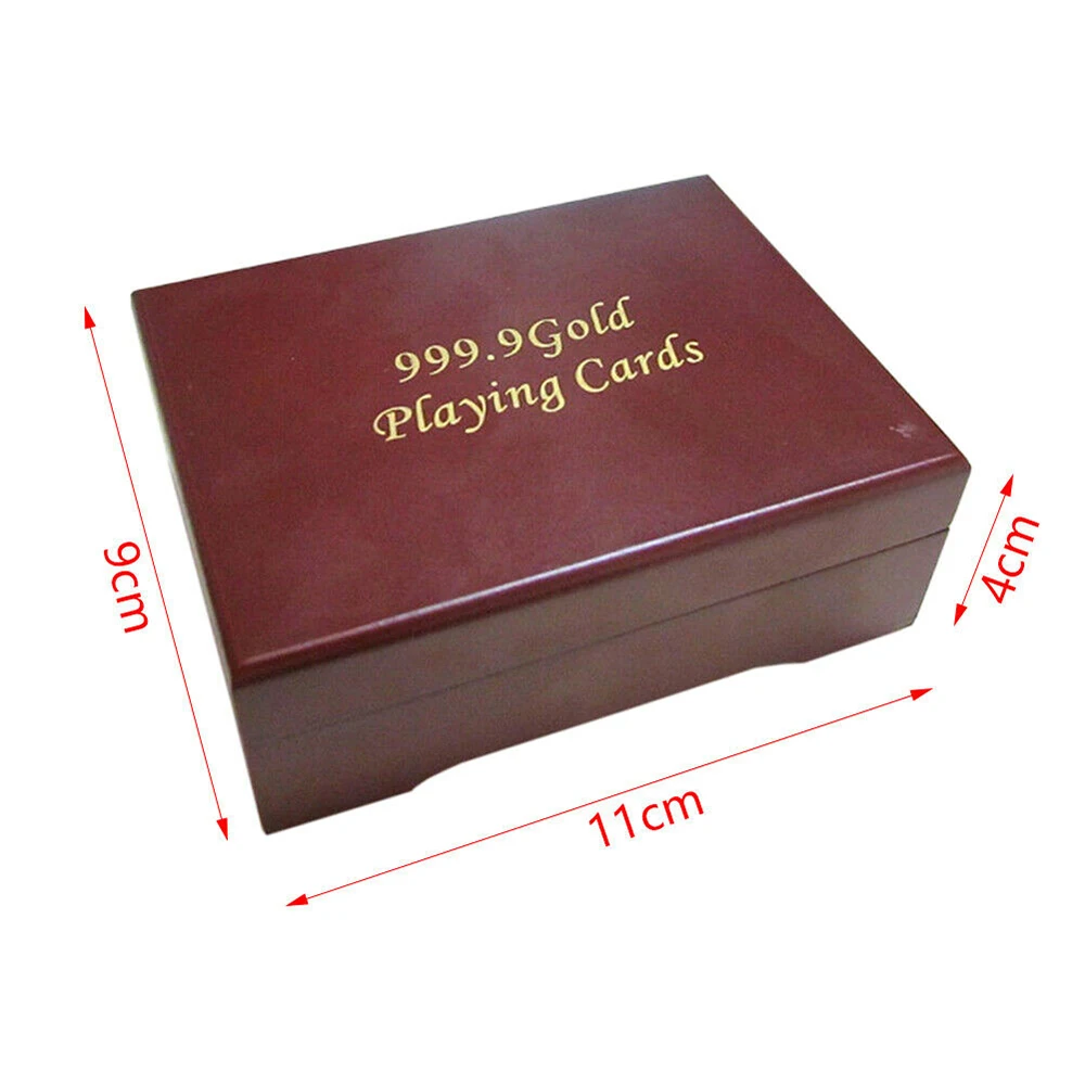 Новинка 2019 пластиковая коробка для хранения игральных карт позолоченная фольгой