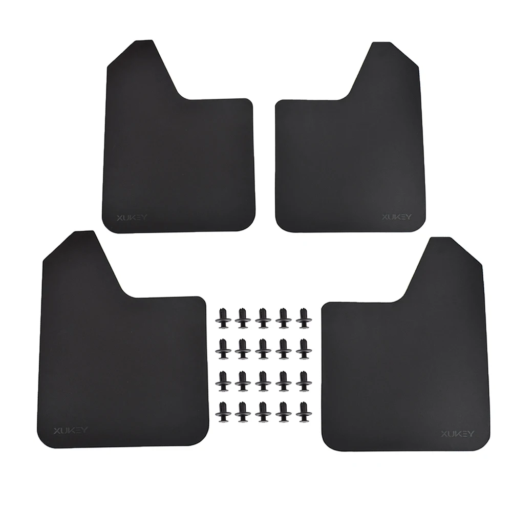 4pcs-set Black Брызговики брызговиков крыло брызговиков для Ford Fiesta ST ST150 ST180 Active Sport RS Mk IV V VI VII VID - Цвет: 4pcs-set Black