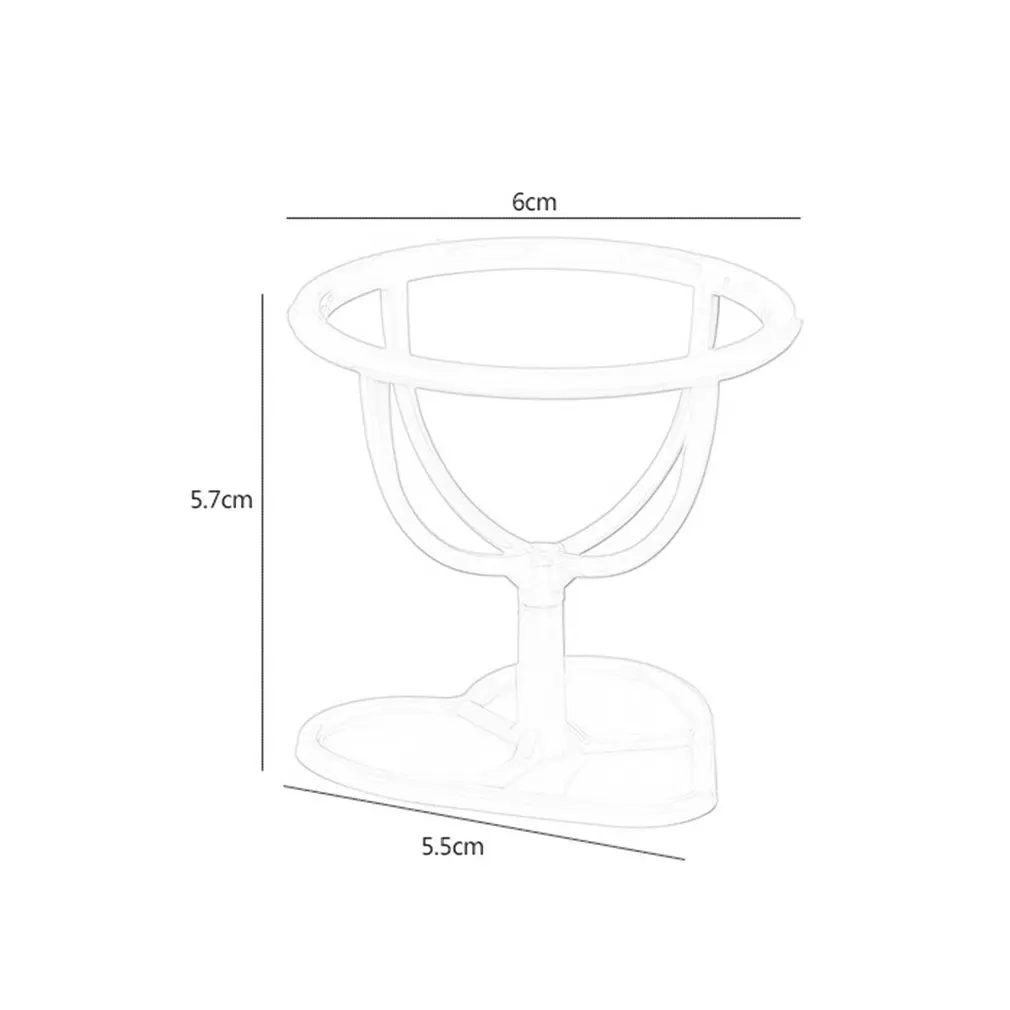 Портативный Размеры держатель спонжа для макияжа маленькая стабильный