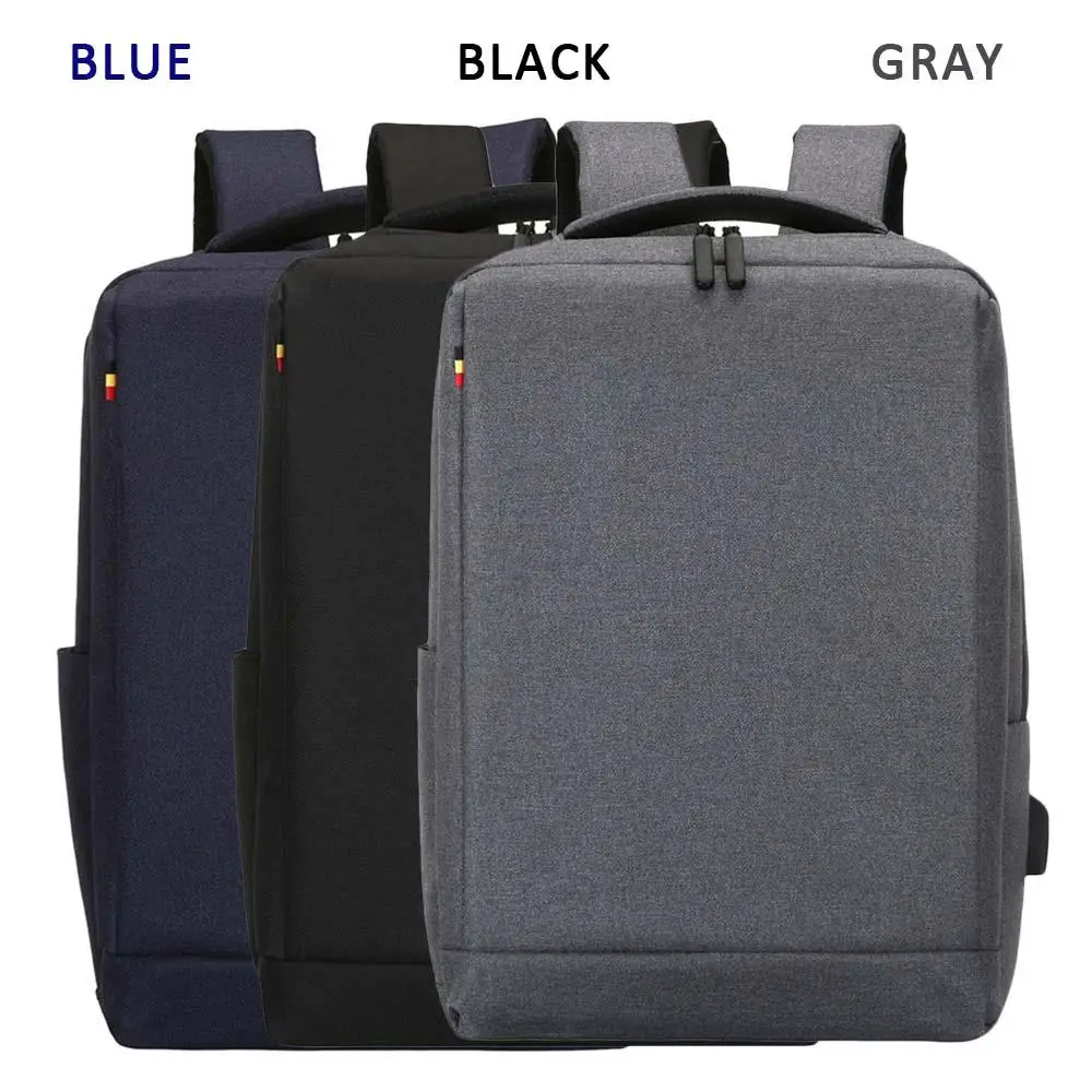 

Durable Oxford Cloth USB Charging Recharge Laptop Business Men Backpack Student Bag Vintage Camera Schoolbag Emergency