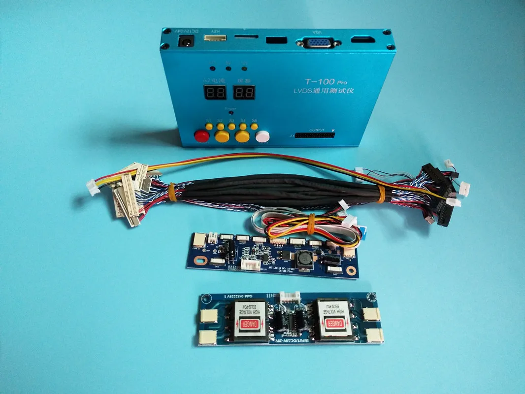 T-100 Pro алюминиевый корпус для ноутбука тв LCD/светодиодный панельный тестер 7-84