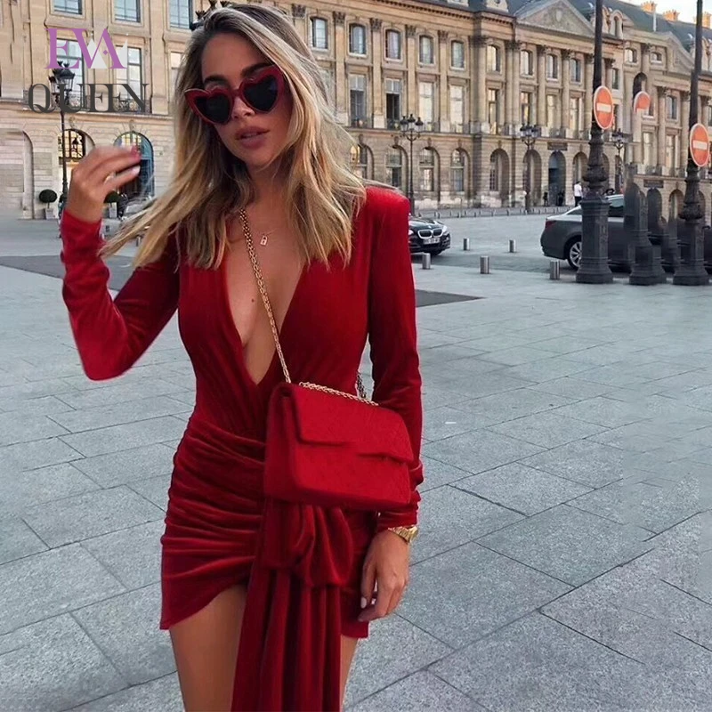 Весенние облегающие сексуальные платья EvaQueen женские вечерние мини элегантная