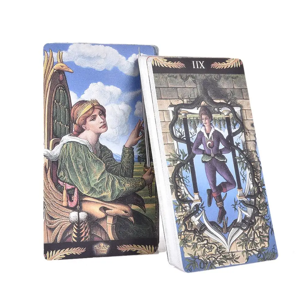 78 шт./компл. все английские предварительно Raphaelite карты Таро Семья игр родитель