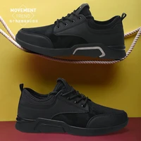 mr co new mens sneakers spring autumn casual shoes zapatillas tennis male lace up solid breathable lightweight black footwear