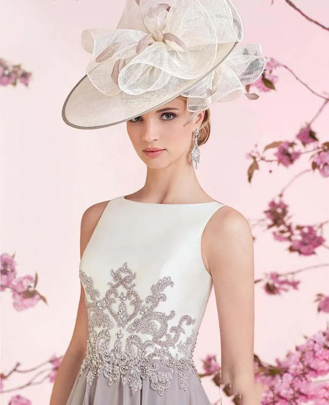 

Chiffon Short A-Line Lace Applique Mother Of The Dresses Sleevesless Knee Length Beaded Formal Mother Dresses With Jacket