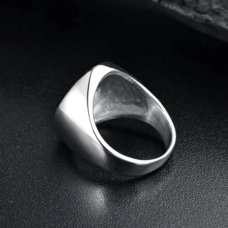 Титановые из нержавеющей стали ирландские кельтские узлы кольца для мужчин и