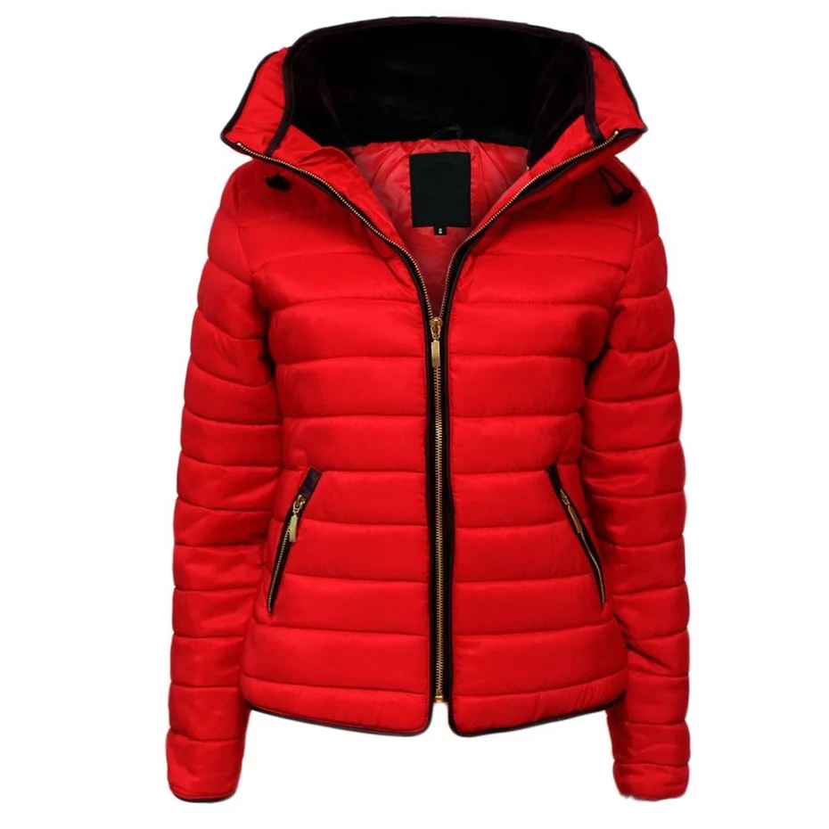 ZOGAA Winter Women Parkas Casual Thicken Warm Slim Jackets Padded Female with Hood Coat  Solid Styled Outwear Snow Jacke Wear