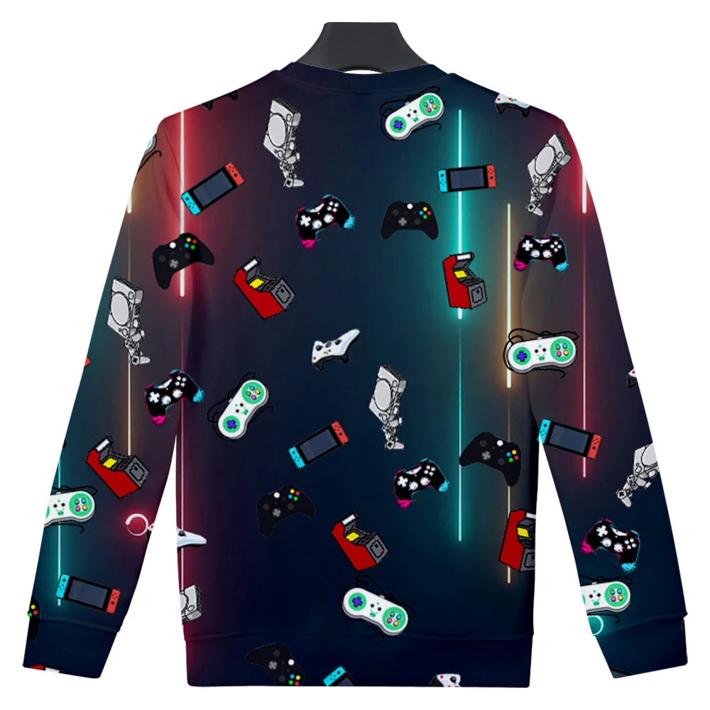 

I suspended the game here. Sweatshirt 3D O-neck Long Sleeve Harajuku Unisex Streetwear 2021 Fun Harajuku Outfits Kids full size