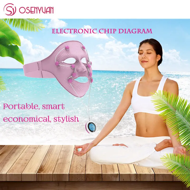 Светодиодный Красота красный светильник маска инструмент Уход за кожей лица