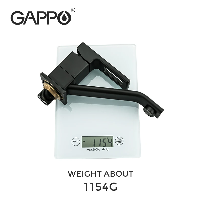 

GAPPO Black Kitchen faucet Cold and Hot Water Brass Single Handle 360 degree rotation Mixer Tap Cozinha Torneira Mixer Tap