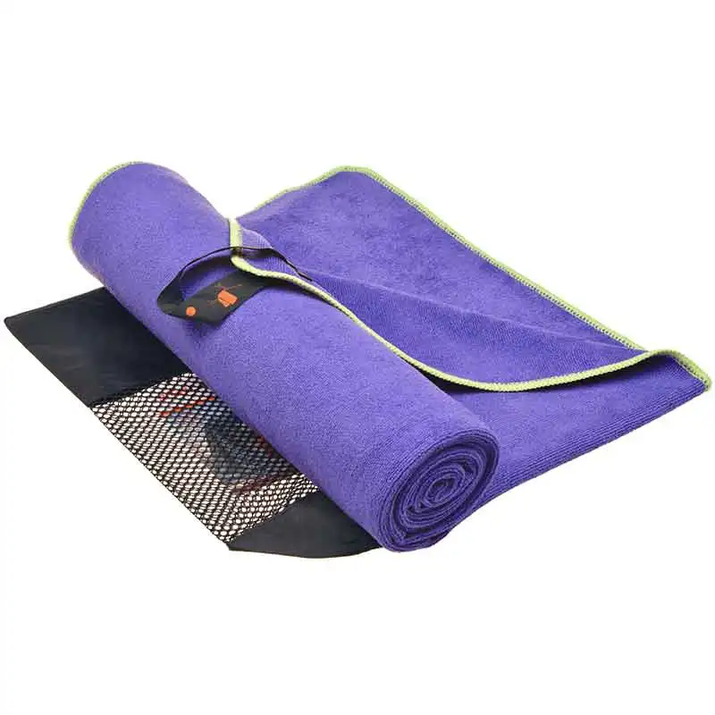 Sinland Ultra Absorbent Microfiber Sports Bath Towel Travel Camping Gym Beach For Adults With Mesh Bag 80cmx150cm 3PC/LOT | Дом и сад