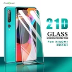 Закаленное стекло 21D для Xiaomi, Защита экрана для Redmi 8, 8A, 6A, 6, 7, 8 Pro, 8T, Защитное стекло для Redmi 8, 8A, 6A, 6, 7, 7A Pro