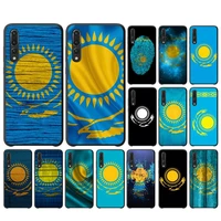 maiyaca kazakhstan flag luxury phone case for huawei p10 20 30 40 lite p20pro p30pro p40pro psmart