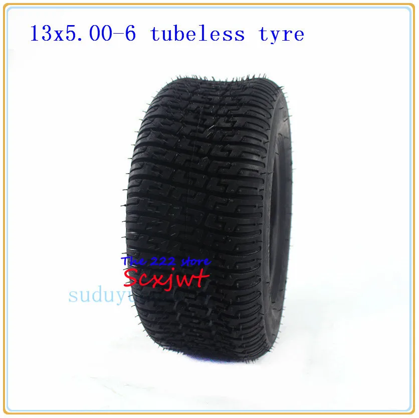 Аксессуары для мотоциклетных колес ATV 168 бескамерные шины карт косилки 13x 6 дюймов