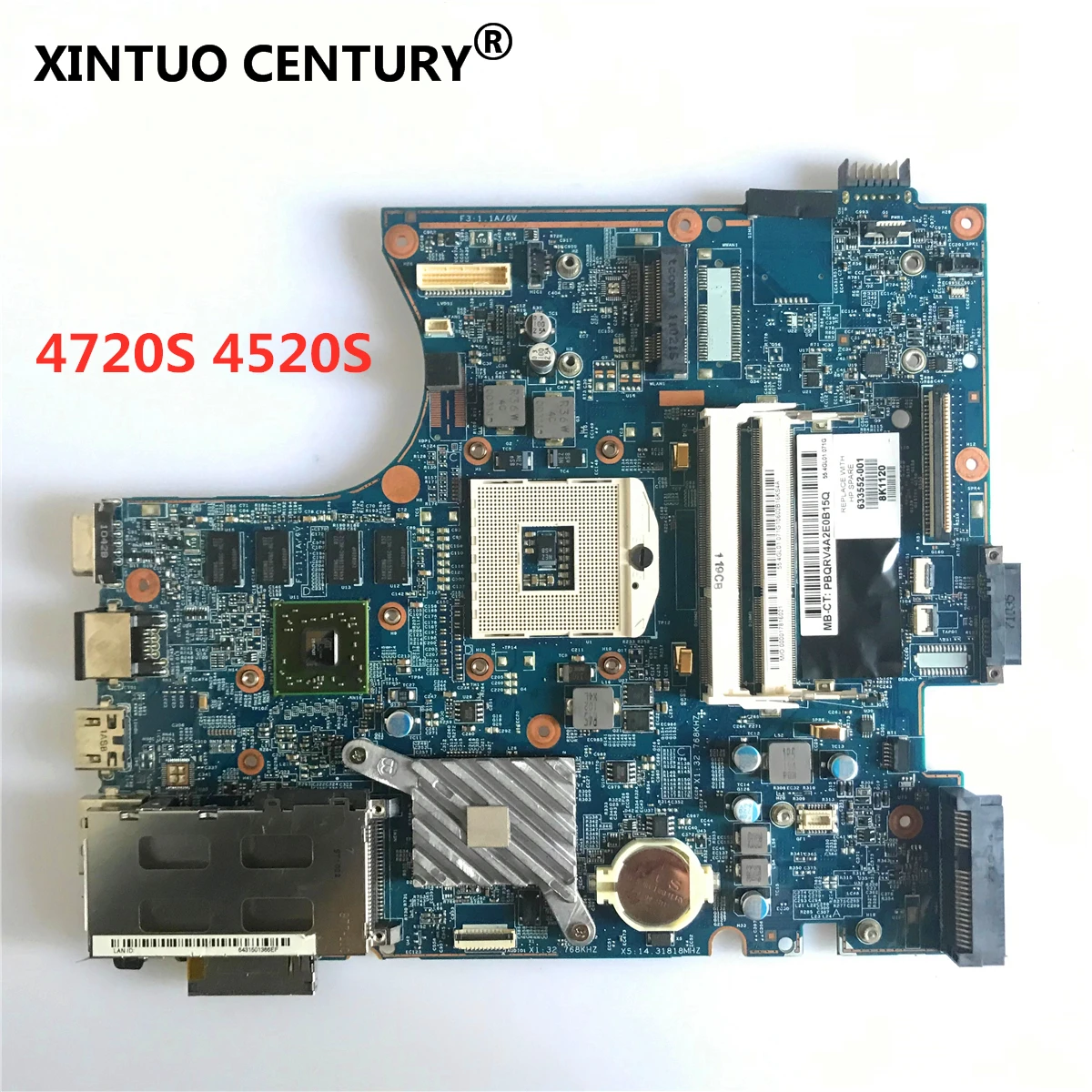 Материнская плата для ноутбука HP Probook 4520S 4720S 633551-001 48 4gk06.0sd HM57 PGA989 DDR3 HD6370 1 ГБ
