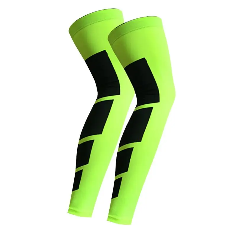 

1PCS Long Knee Legwarmers Support Compression Brace Pad Protector Sport Basketball Football Leg Sleeve