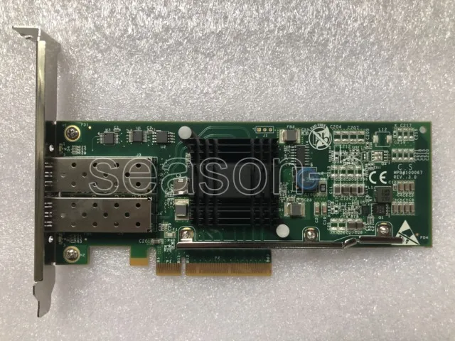 

Silicom CN7821 Dual port 10 Gigabit Network PN: PE310G2SPT10-SR-HT card