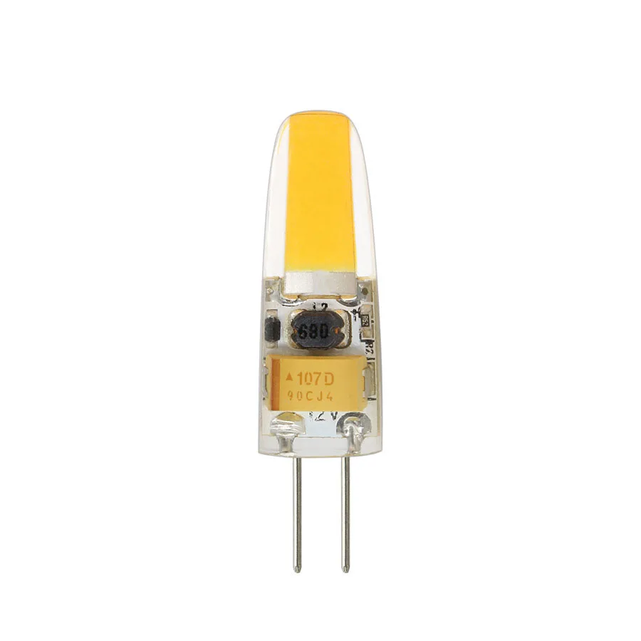 Светодиодная Прозрачная силиконовая лампа ETL G4 COB 10 шт. длительный срок службы