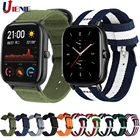 Ремешок нейлоновый для Xiaomi Huami Amazfit GTS 2 2e gts2 Mini, спортивный сменный Браслет для Bip U POP Pro