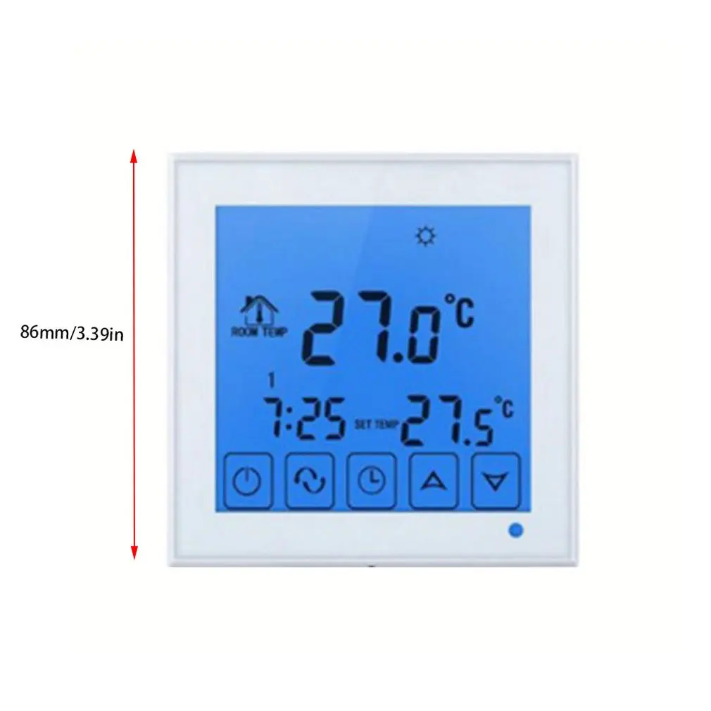 

HY03WW-1 Intelligent Thermostat Wifi Digital Wireless Touch Temperature Controller Water Heating Radiator Thermostat