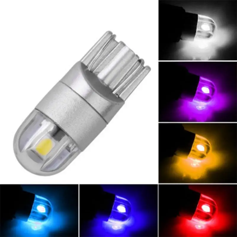 

T10 3030 2SMD Car Wedge Parking Light Side Door Bulb Instrument Lamp Auto License Plate Car Lights Car LED width light Lamp