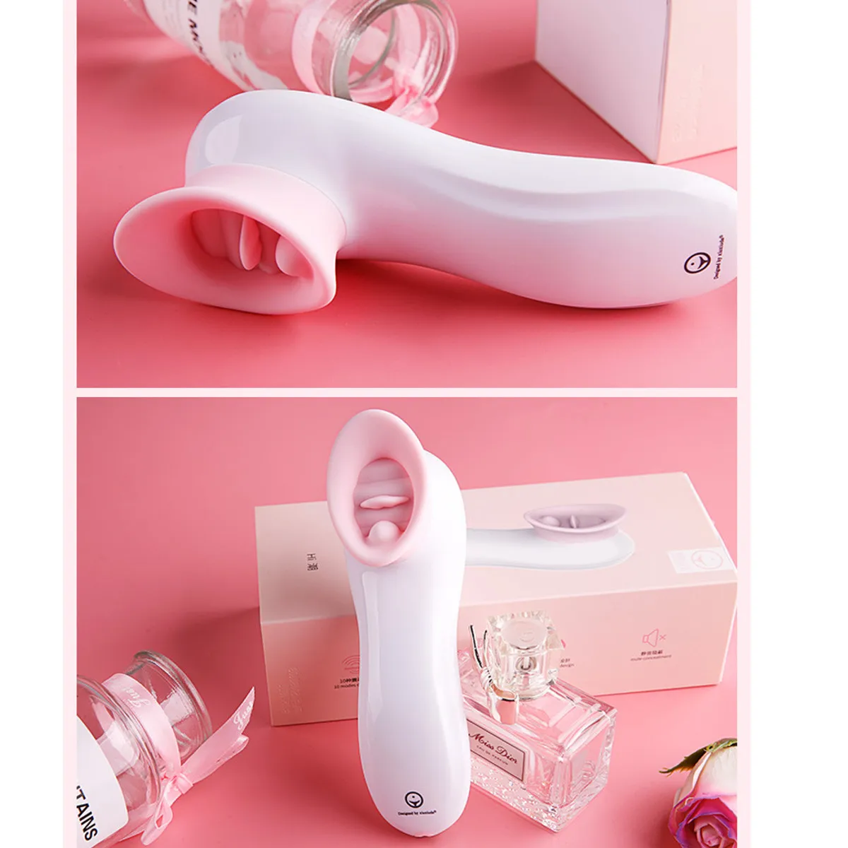 7 частот беспроводной USB Электрический сосать груди вибраторы для языка лизание