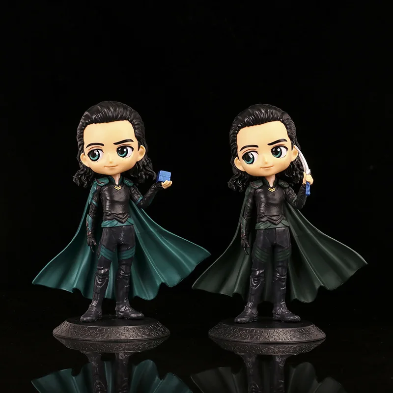 Экшн фигурки из ПВХ фильма мстители Локи Человек паук Тор супергерой