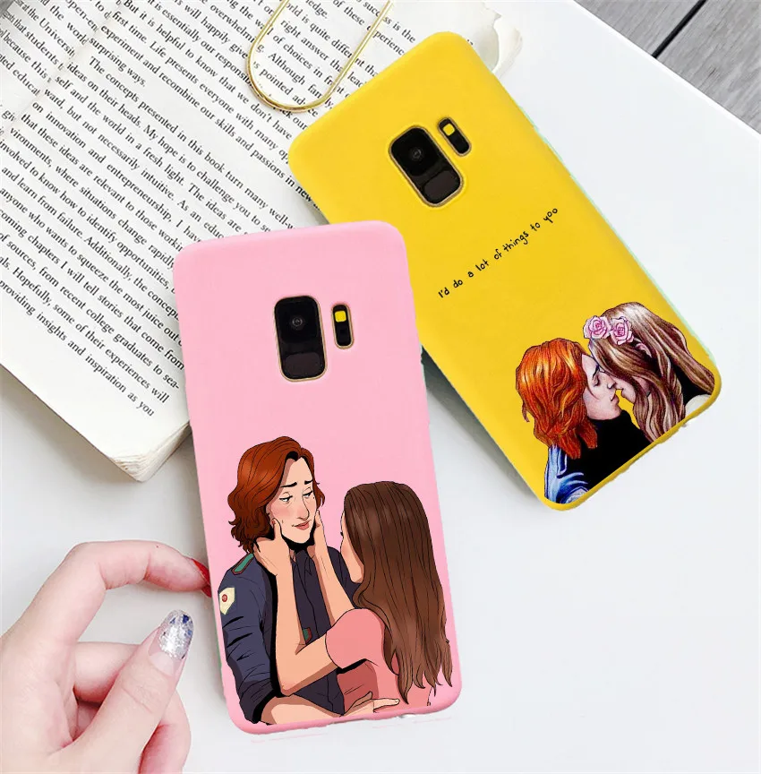 Чехол для телефона team wayhaught v1 с изображением девочки мы команда Samsung Galaxy s8 s9 plus s10