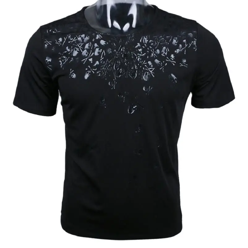 Unisex Final Fantasy 15FFXV Noctis Skull T-shirt Tee T Shirt Tops | Мужская одежда