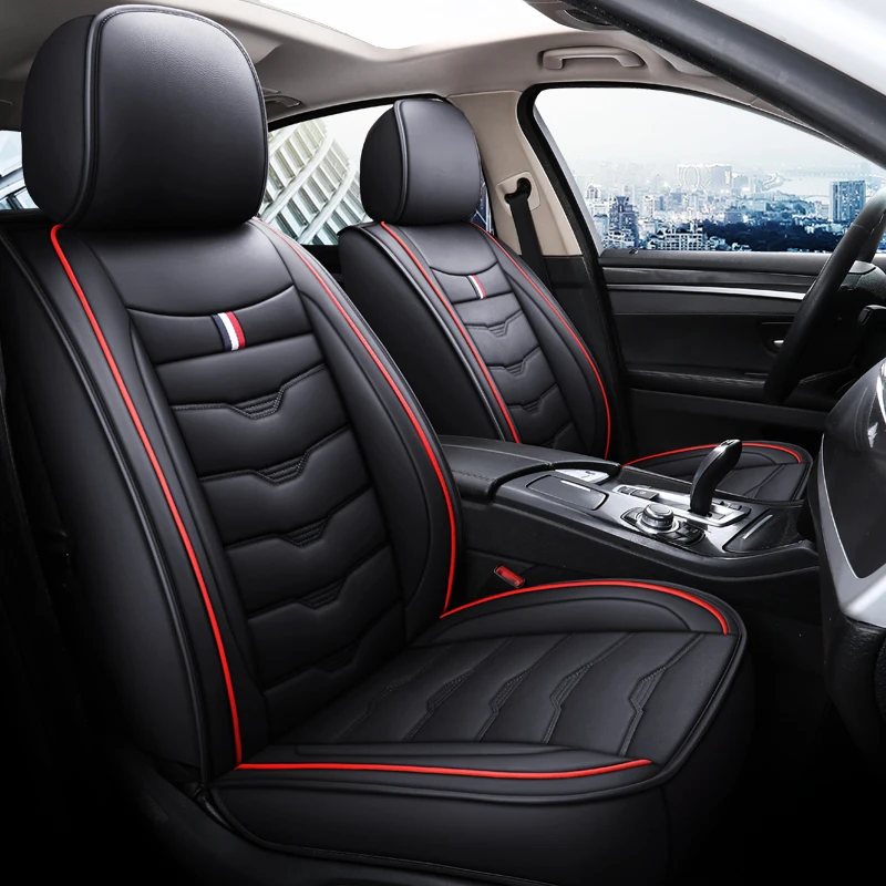 1 шт. кожаный чехол для автомобильного сиденья подушка Nissan Almera N16 Qashqai J10 X trail T31 Patrol